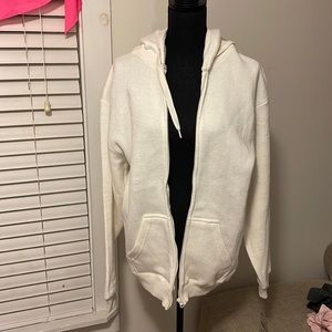 Knit Zip Up Hoodie